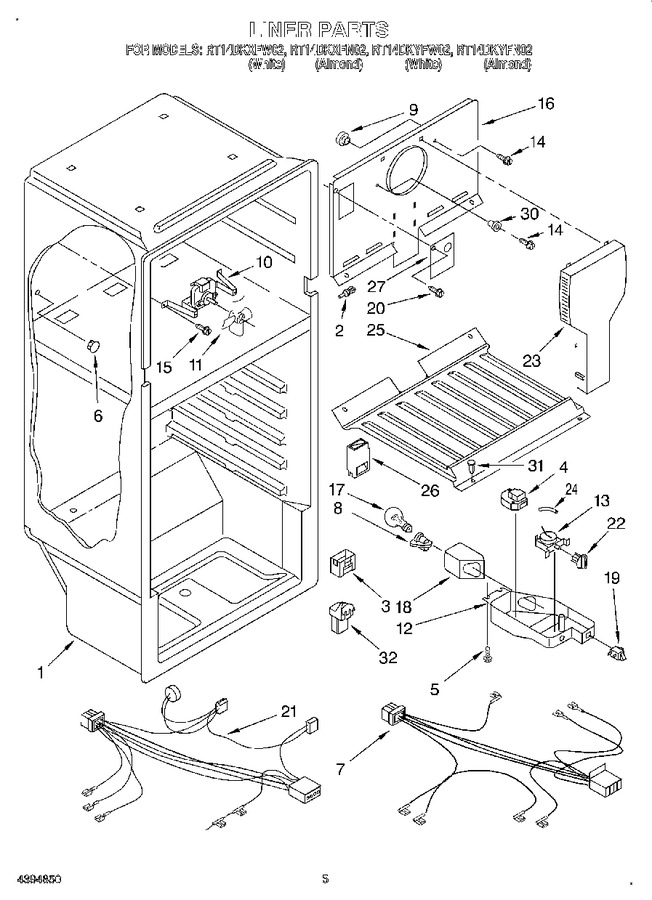 Diagram for RT14DKYFW02