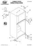 Diagram for 01 - Cabinet Parts