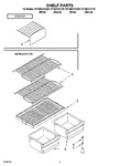 Diagram for 05 - Shelf Parts, Optional Parts