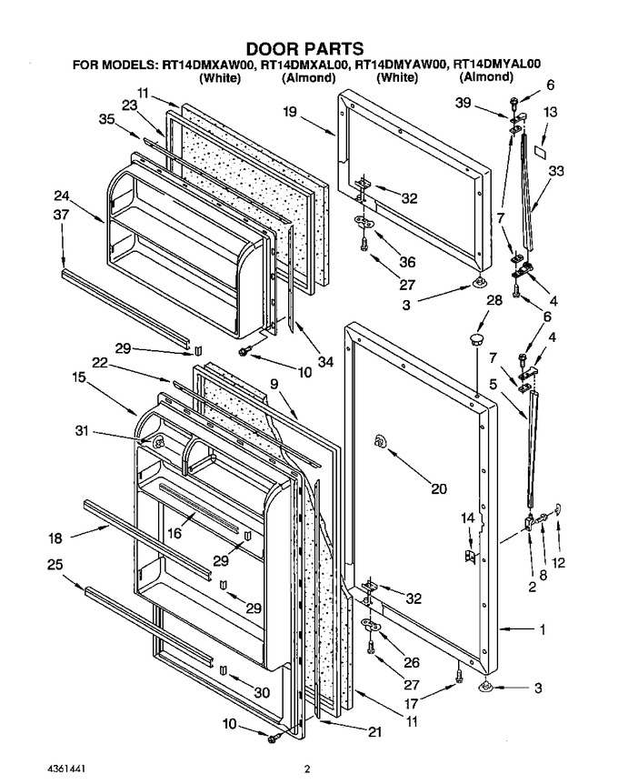 Diagram for RT14DMYAW00