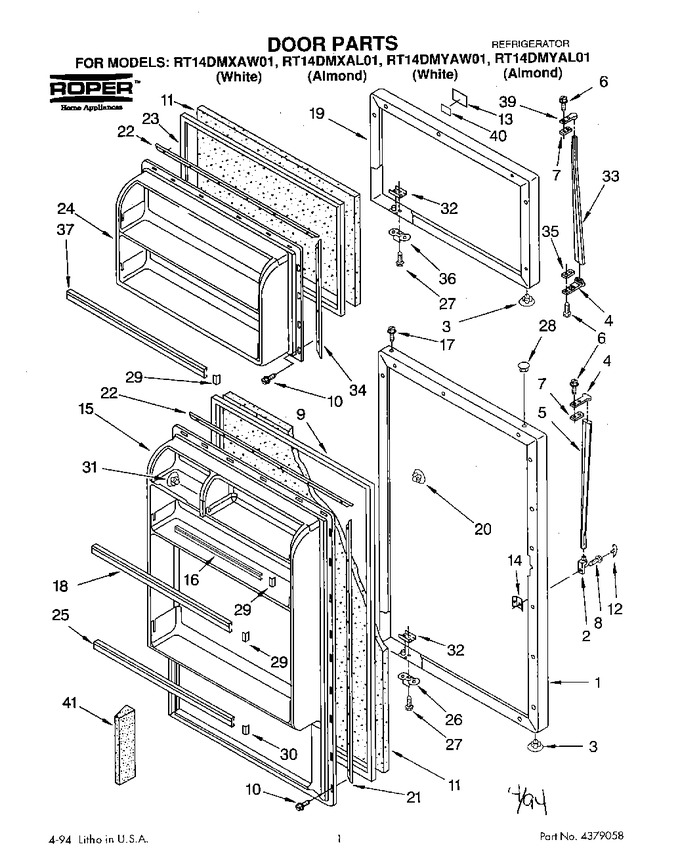 Diagram for RT14DMXAW01