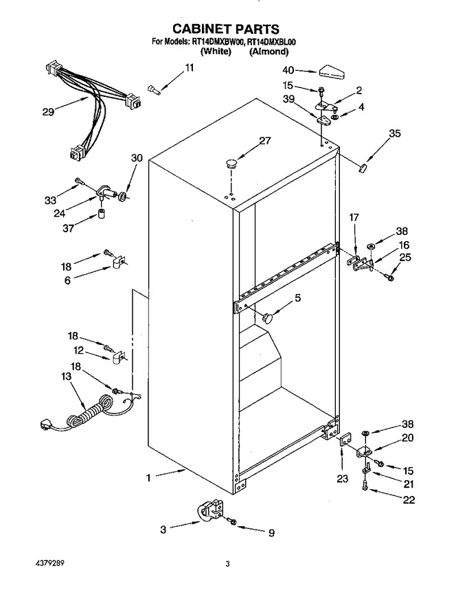 Diagram for RT14DMXBL00