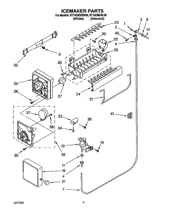 Diagram for RT14DMXBL00