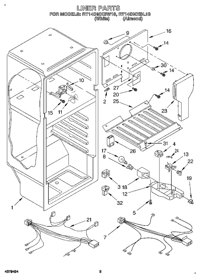 Diagram for RT14DMXBW10