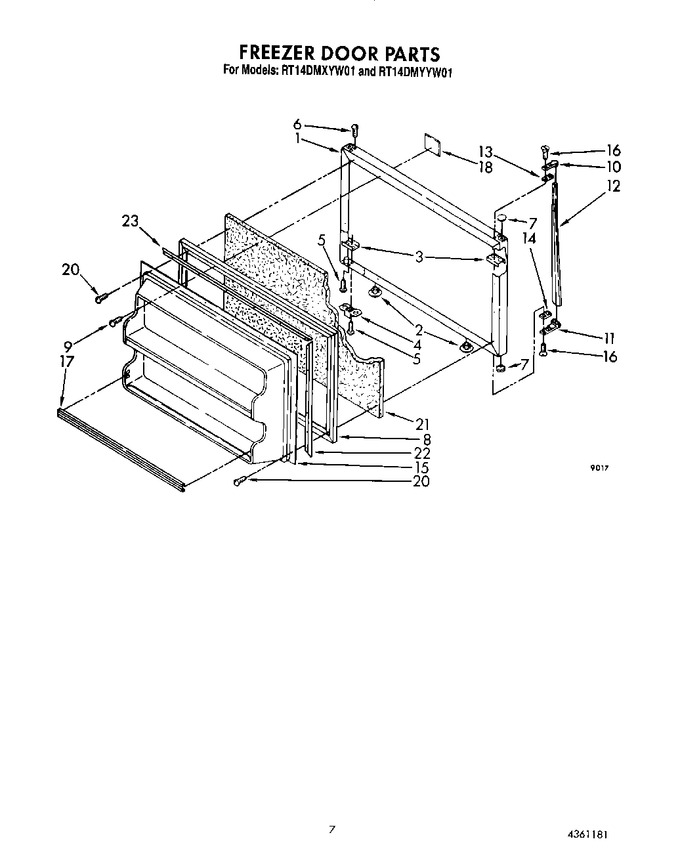 Diagram for RT14DMXYW01