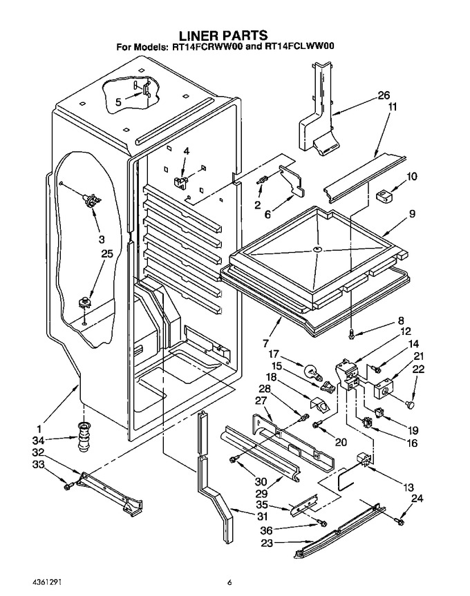 Diagram for RT14FCLWL00