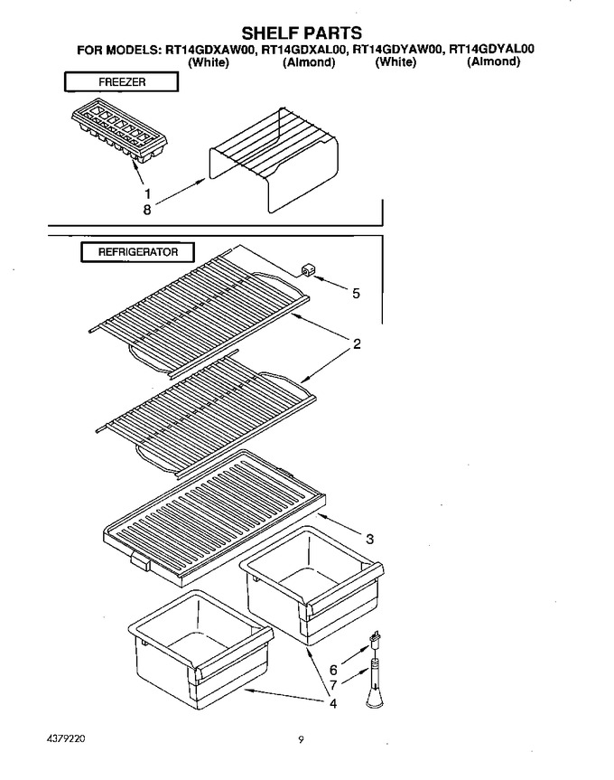 Diagram for RT14GDXAW00