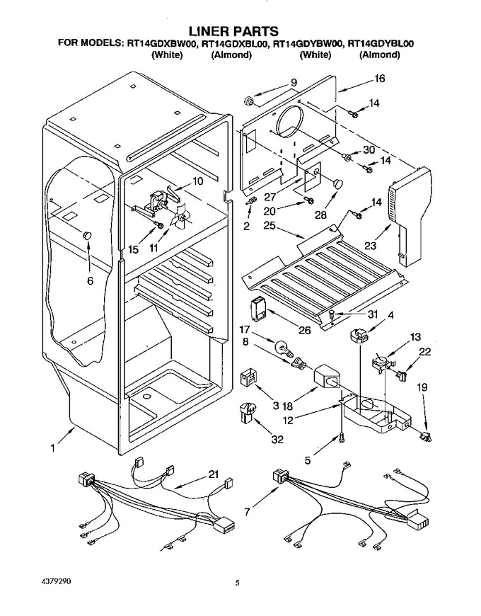 Diagram for RT14GDXBL00