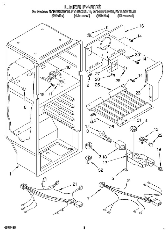 Diagram for RT14GDYBW10