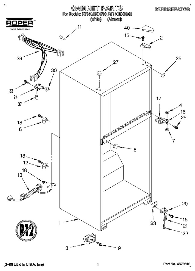 Diagram for RT14GDXDN00