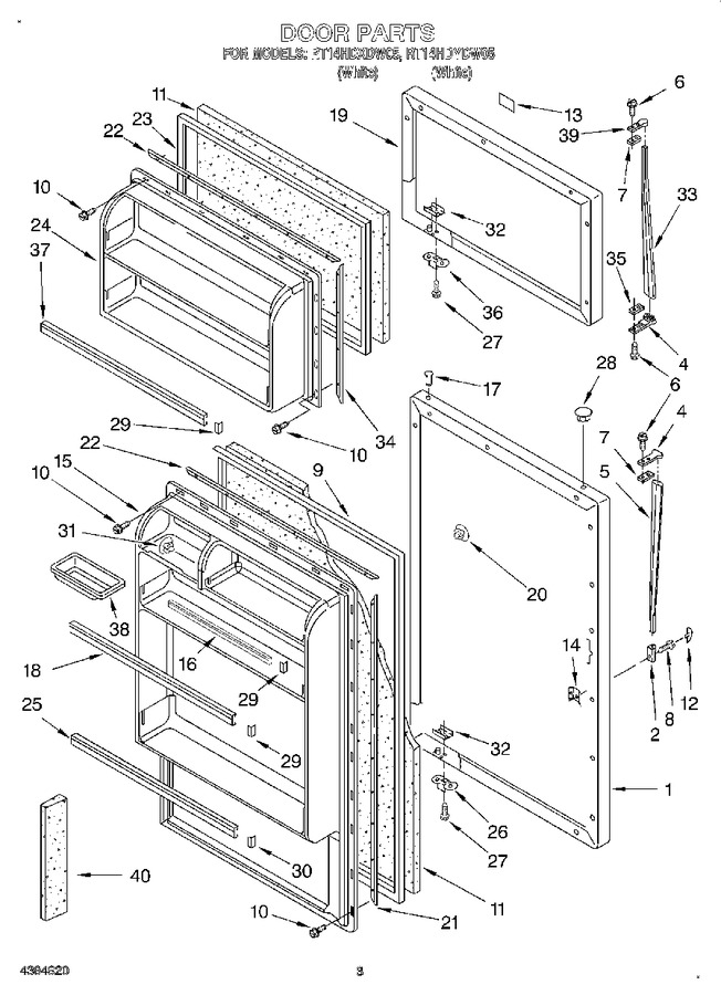 Diagram for RT14HDXDW05