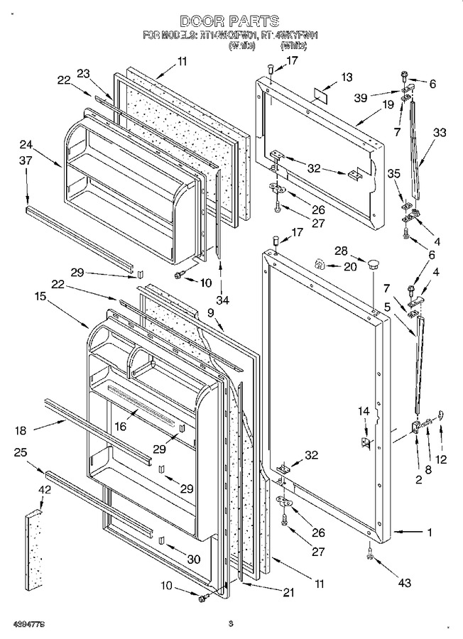 Diagram for RT14WKXFW01