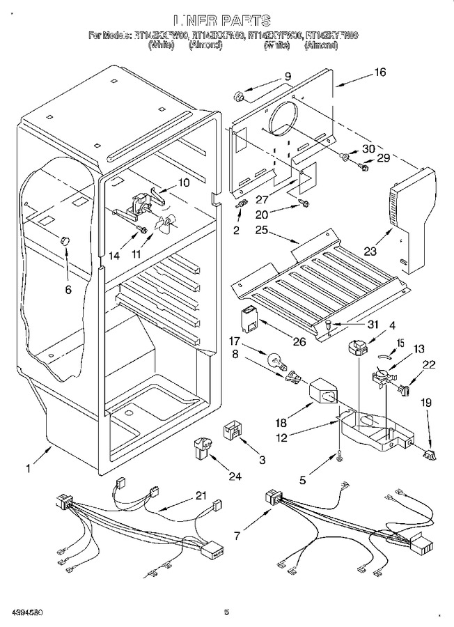 Diagram for RT14ZKXFW00