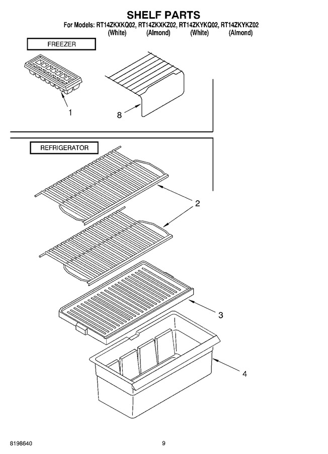 Diagram for RT14ZKXKZ02