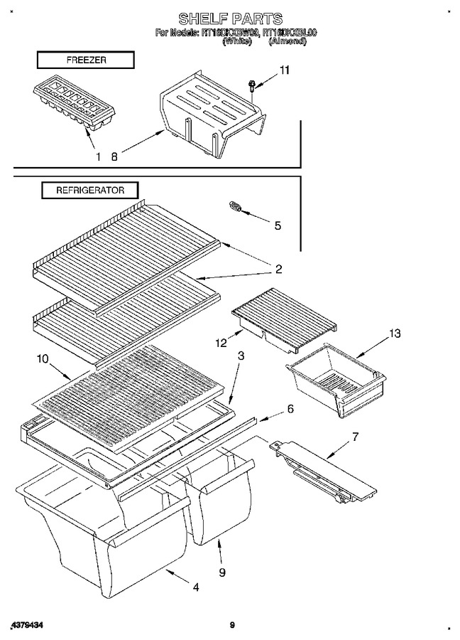 Diagram for RT16DKXBW00