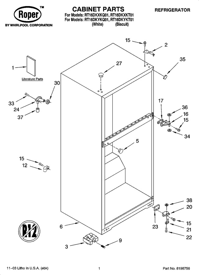 Diagram for RT16DKYKQ01