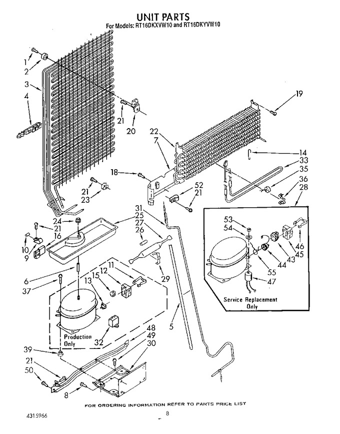 Diagram for RT16DKXVW10