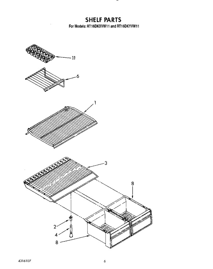 Diagram for RT16DKXVW11