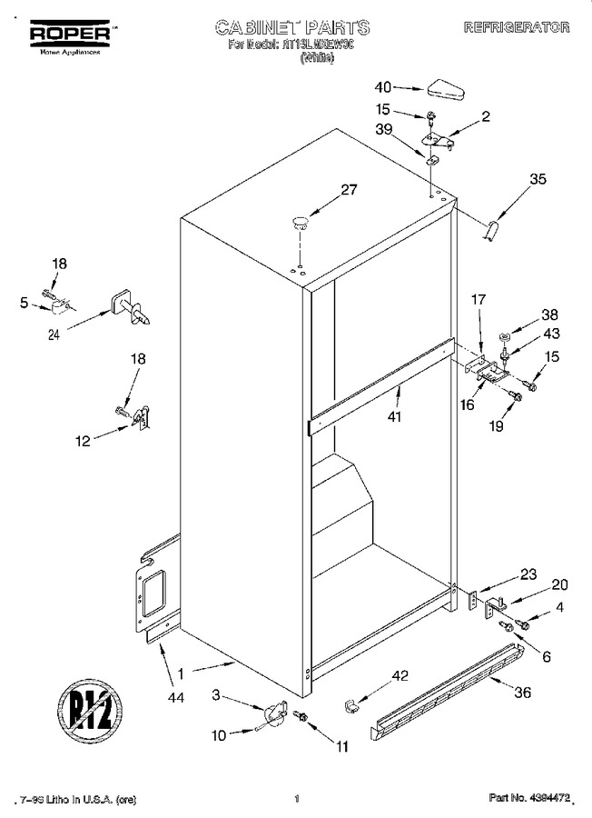 Diagram for RT16LMXEW00