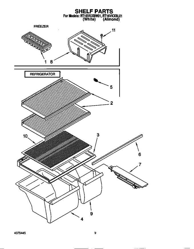 Diagram for RT16VKXBW01