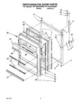 Diagram for 07 - Refrigerator Door, Lit/optional