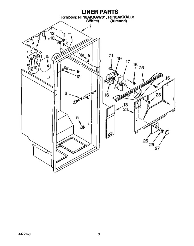 Diagram for RT18AKXAW01