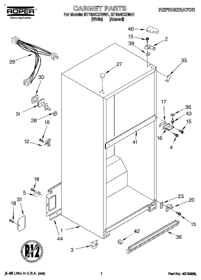 Diagram for RT18AKXDW01