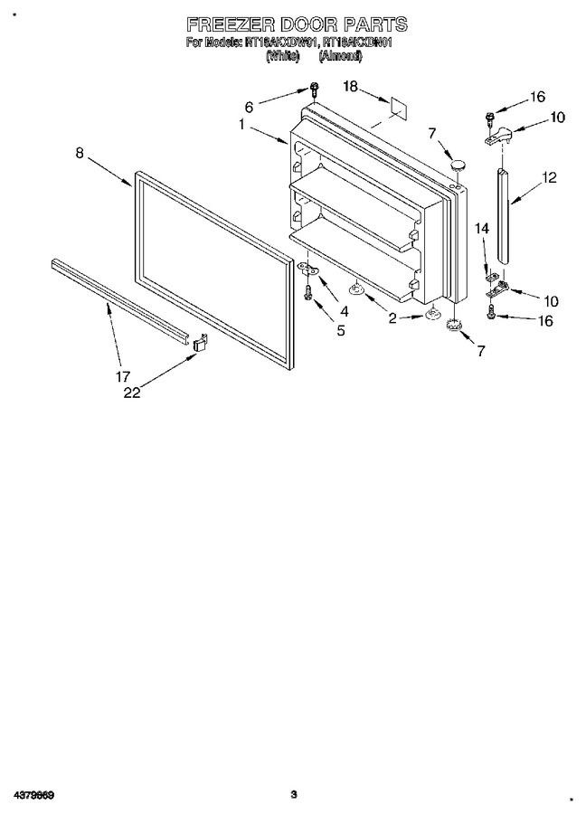 Diagram for RT18AKXDW01