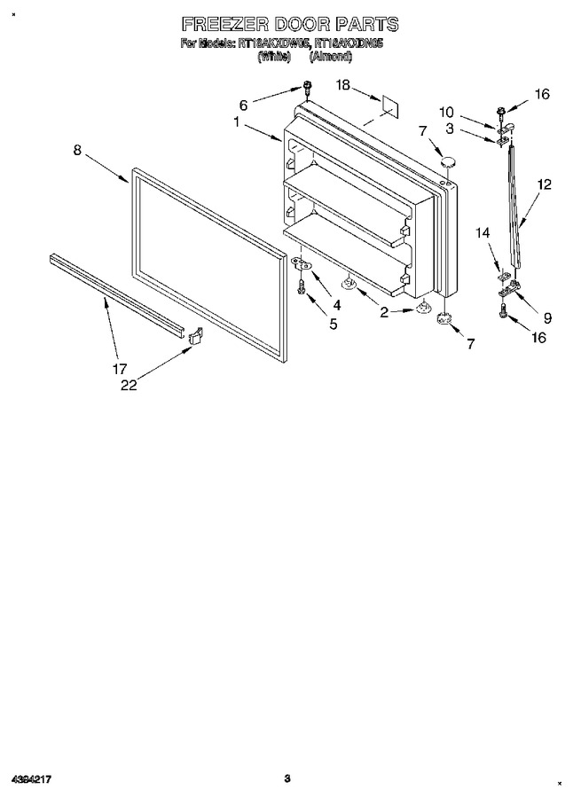 Diagram for RT18AKXDN05