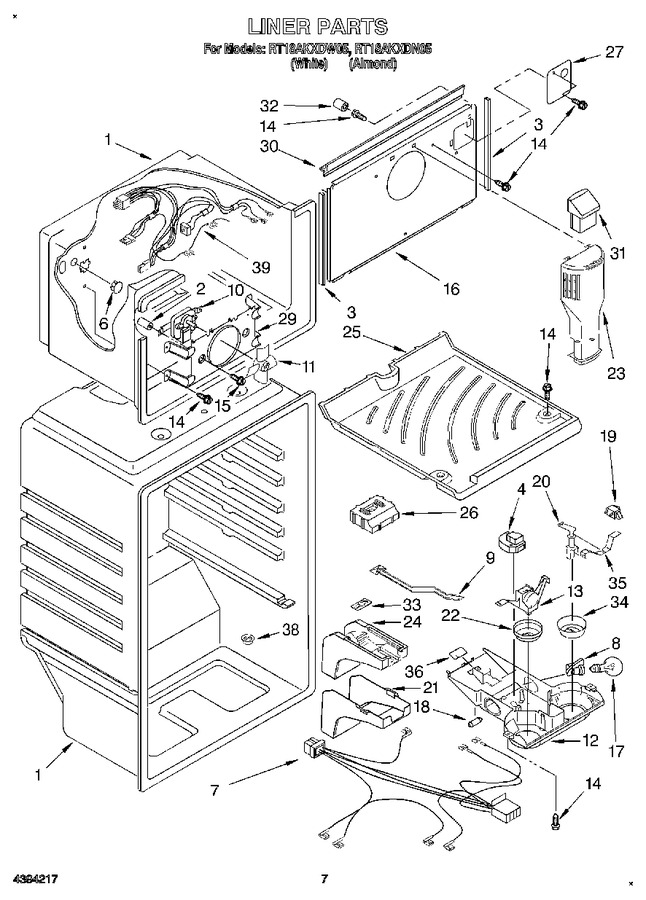 Diagram for RT18AKXDW05