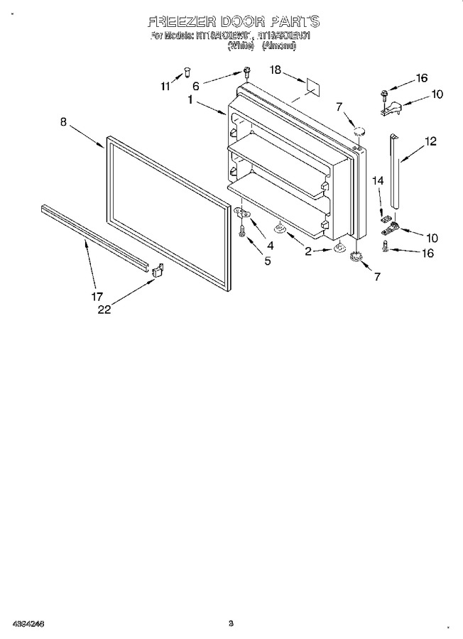 Diagram for RT18AKXEW01