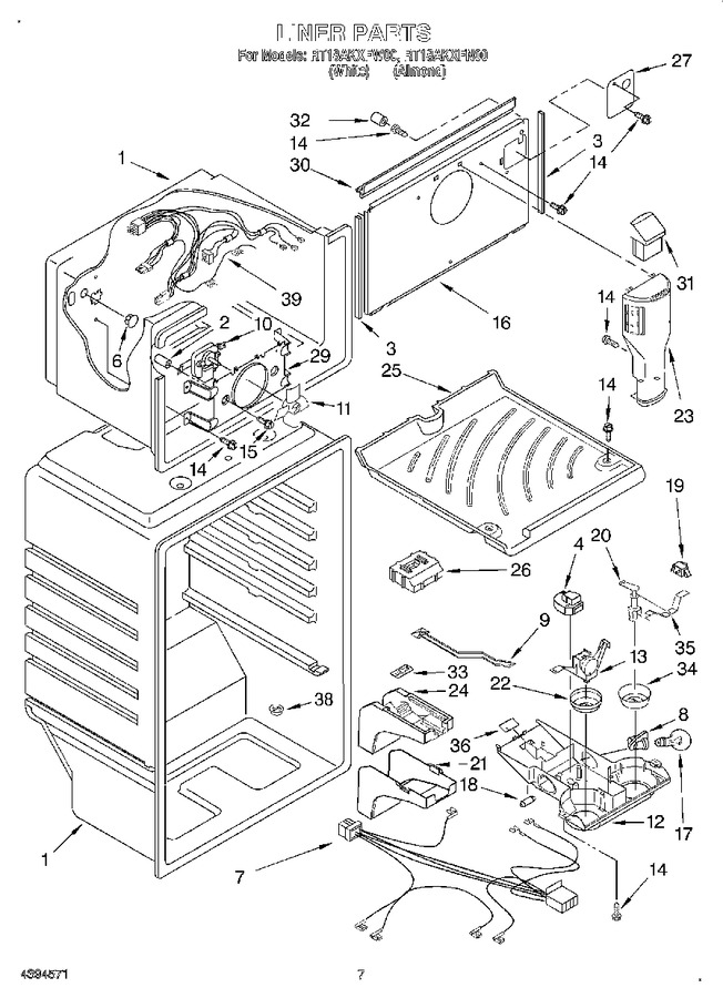 Diagram for RT18AKXFW00