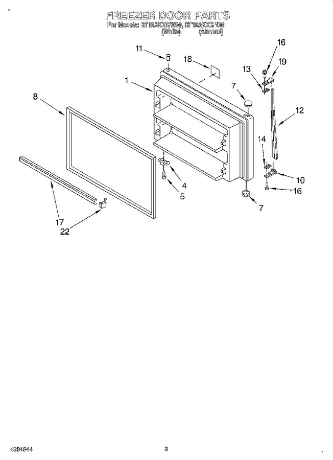 Diagram for RT18AKXGW00