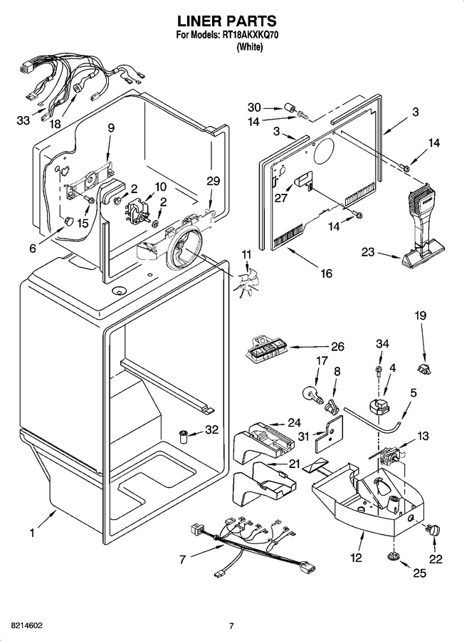 Diagram for RT18AKXKQ70