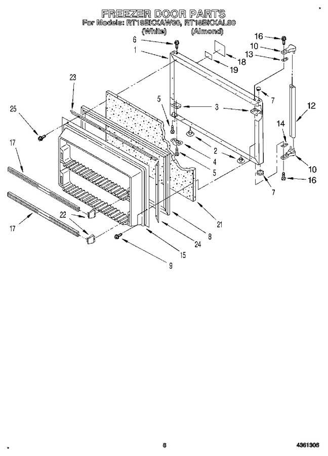 Diagram for RT18BKXAW00