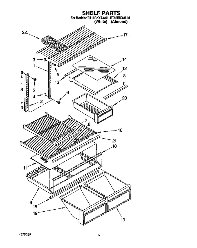 Diagram for RT18BKXAW01