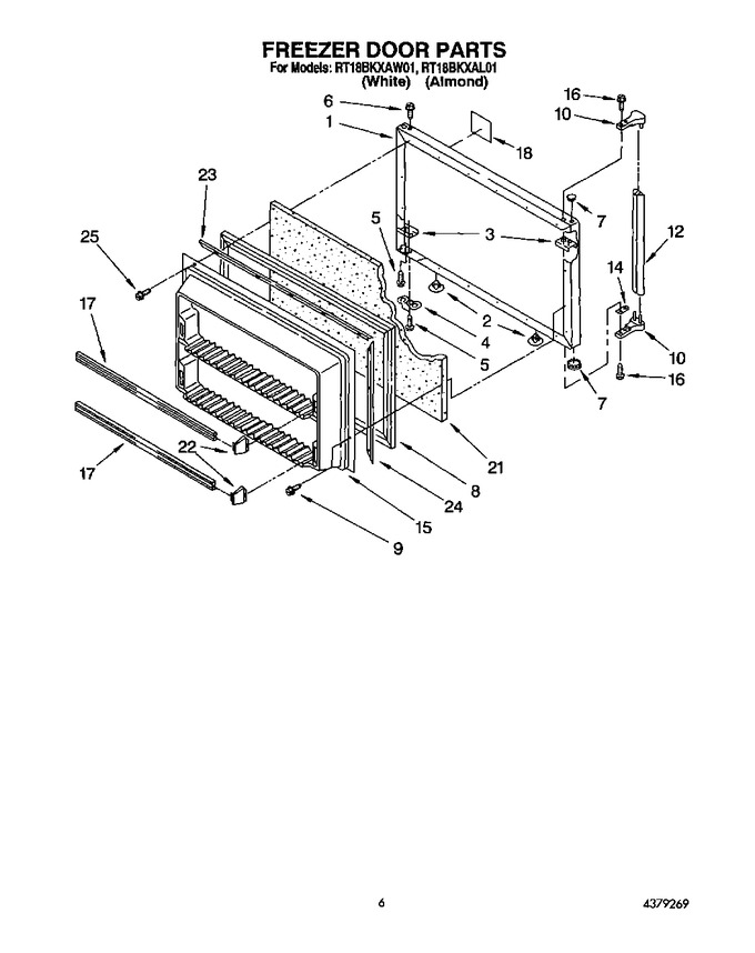 Diagram for RT18BKXAW01