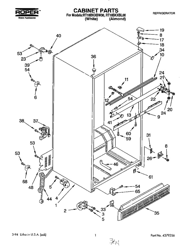 Diagram for RT18BKXBW00