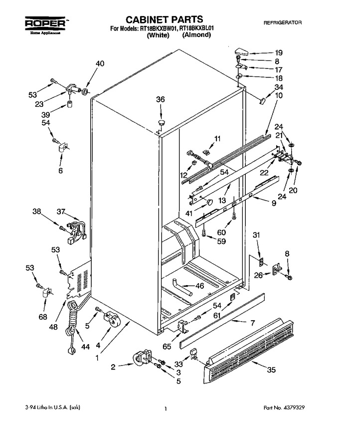 Diagram for RT18BKXBL01