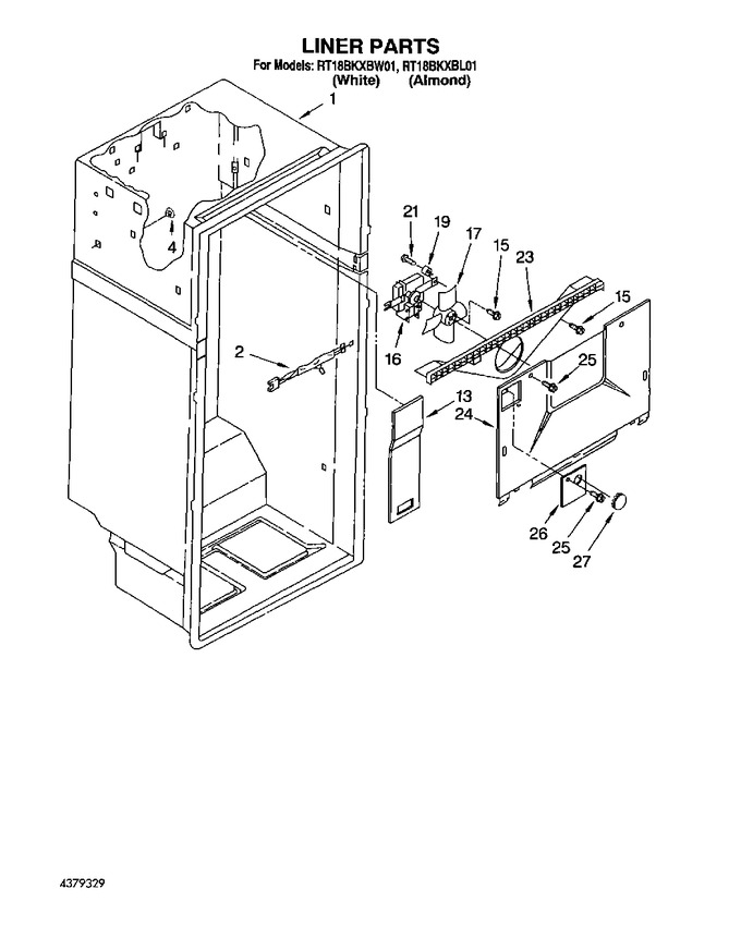 Diagram for RT18BKXBW01