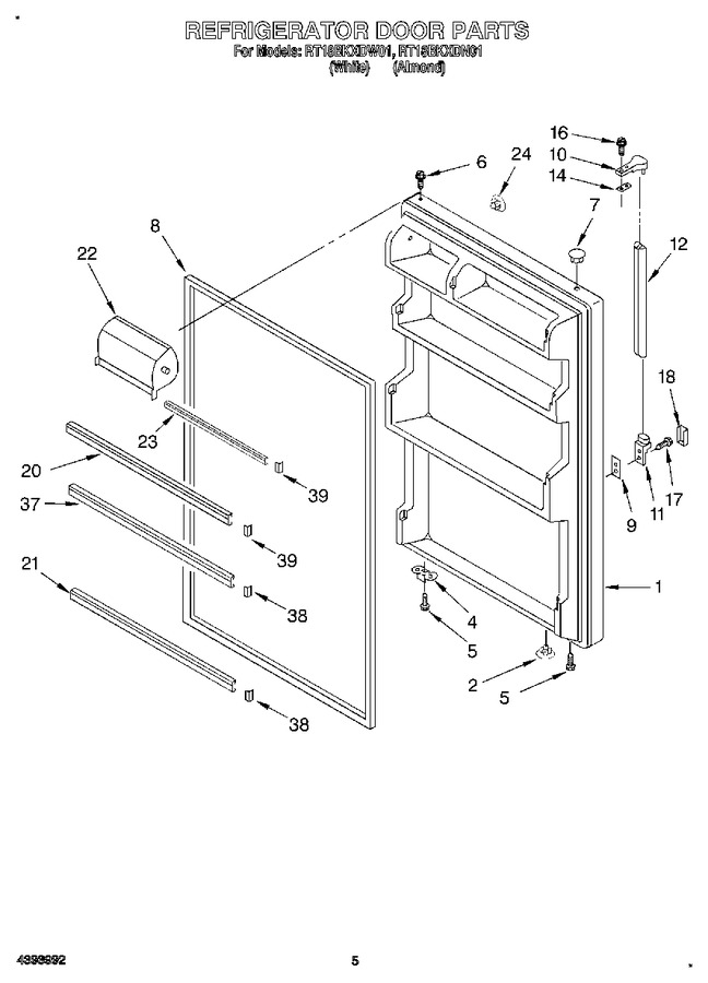 Diagram for RT18BKXDN01