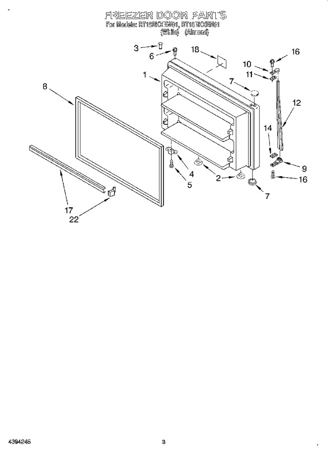 Diagram for RT18BKXEN01