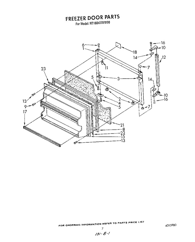 Diagram for RT18BKXWW00