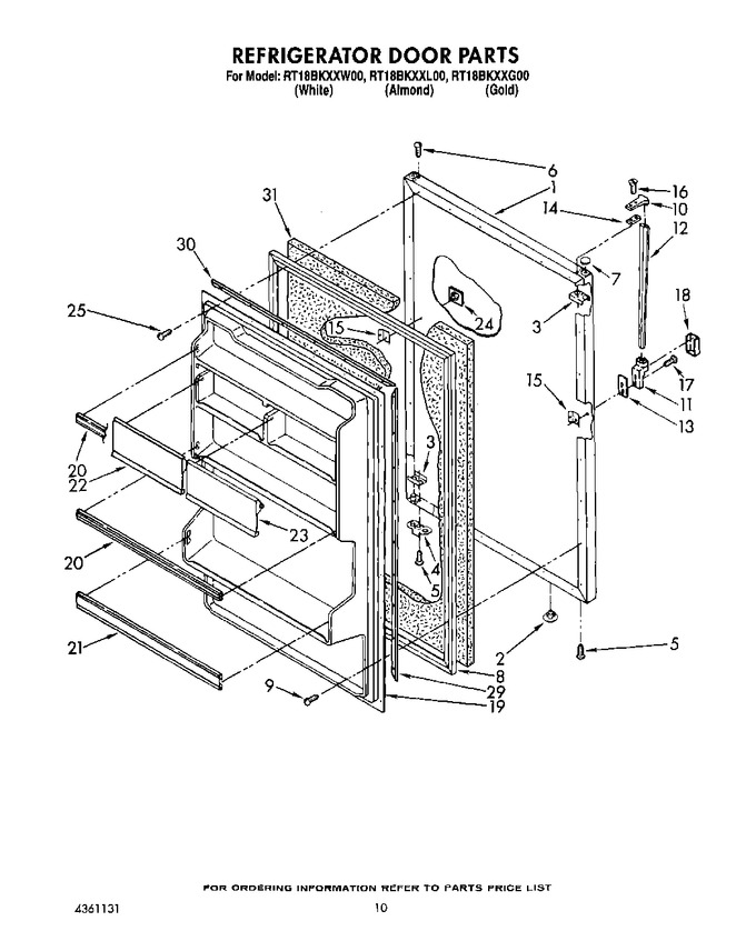 Diagram for RT18BKXXG00