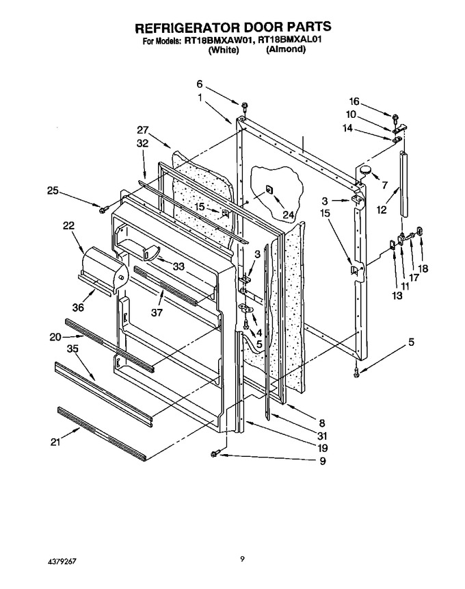 Diagram for RT18BMXAW01