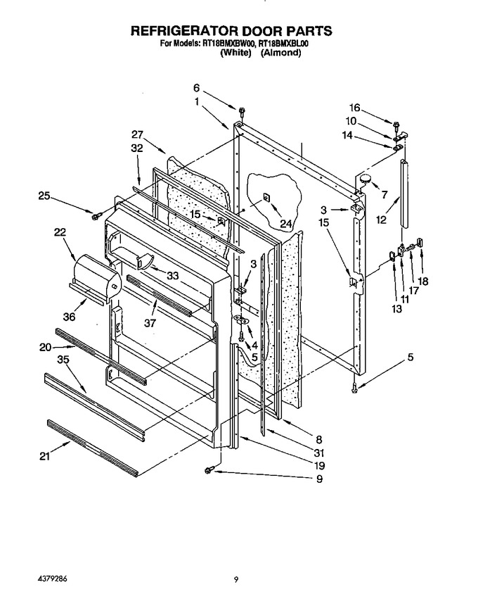 Diagram for RT18BMXBL00