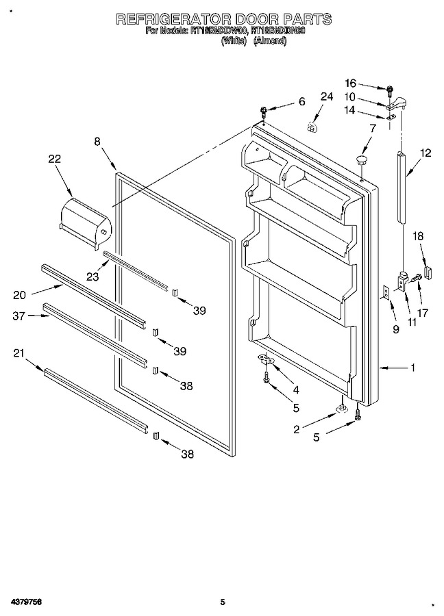 Diagram for RT18BMXDW00