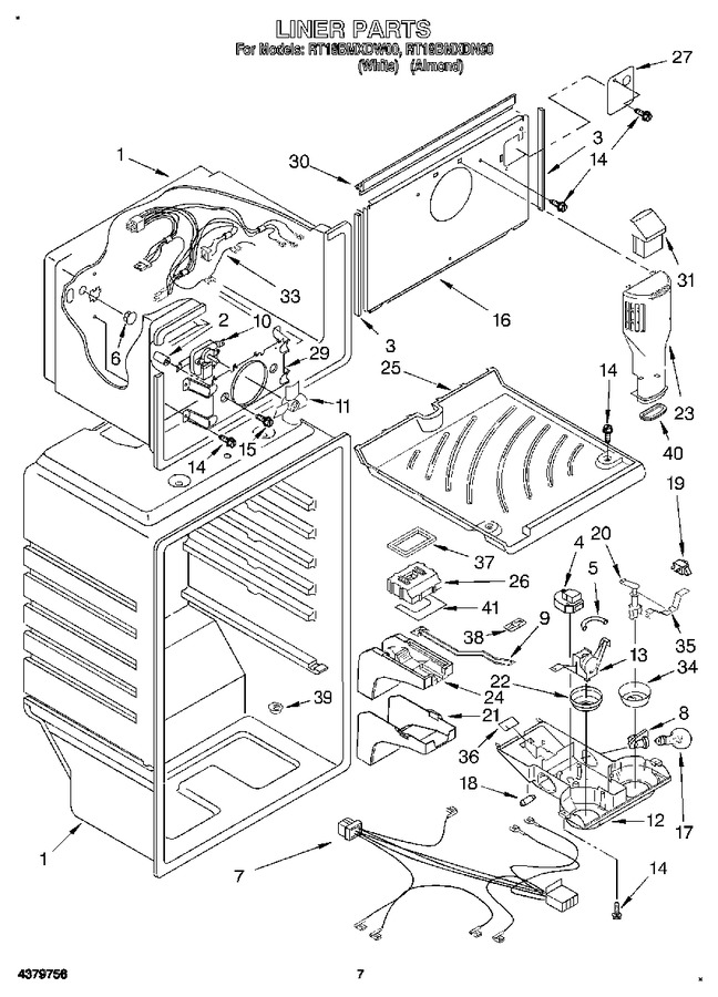 Diagram for RT18BMXDW00