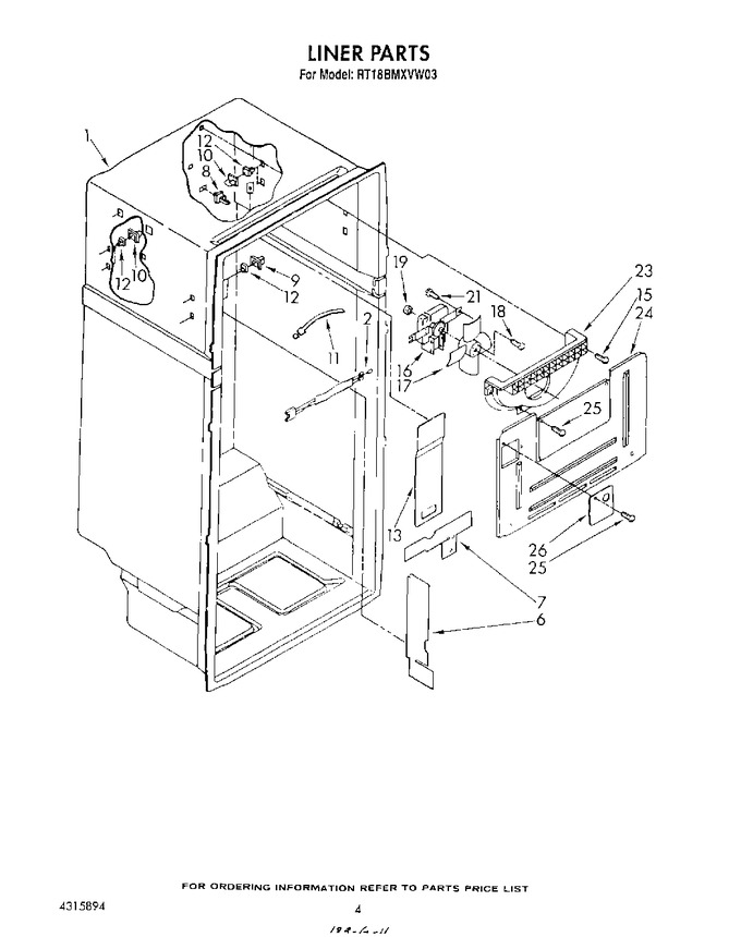 Diagram for RT18BMXVW03