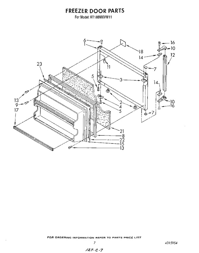 Diagram for RT18BMXVL11